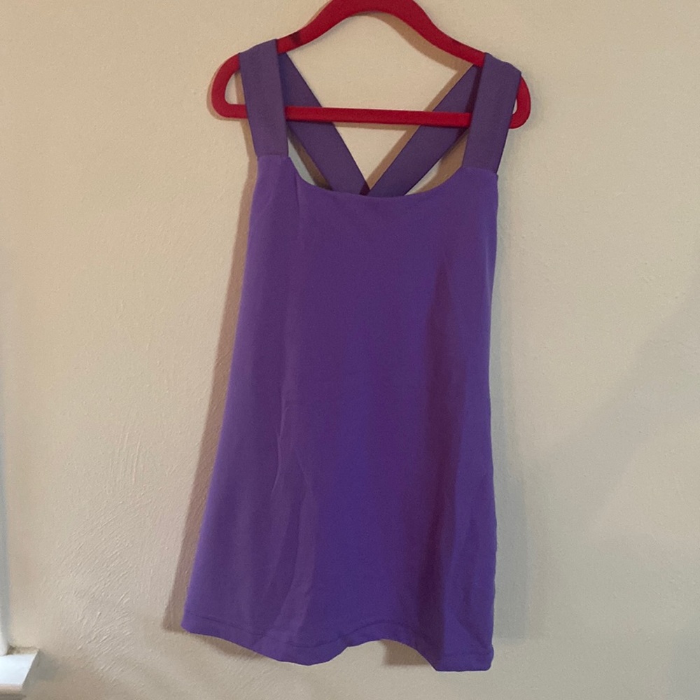Lululemon purple workout top size 4